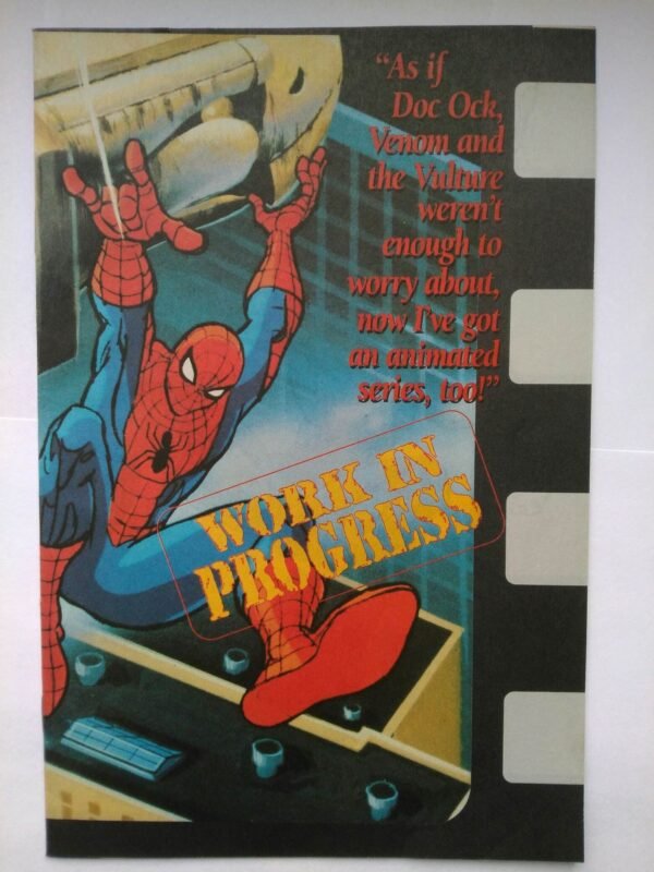 Spiderman Work In Progress Promo 1994
