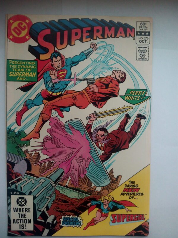 Komiks Superman 376 October 1982