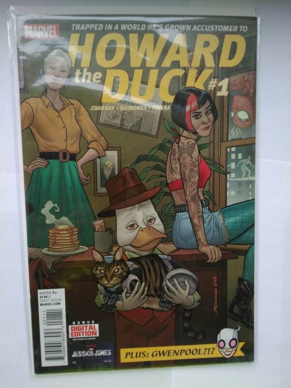 Komiks Howard the Duck 1 2016 1st Gwenpool
