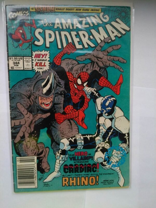 1917.jpg Komiks Amazing Spiderman 344 February 1991 1st Cletus Kasady
