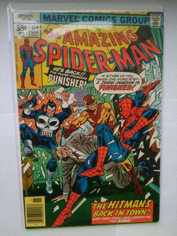 1918.jpg Komiks Amazing Spiderman 174 November 1977 PunisherHitman