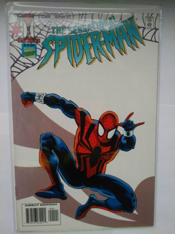 Komiks Sensational Spiderman 1 Feb 1996 Limited Ed Cover Variant