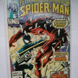 Komiks Spectacular Spiderman 110 January 1986 Daredevil