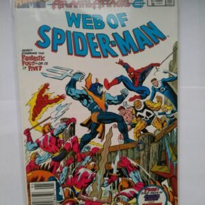 Komiks Web of Spiderman Annual 5 1989
