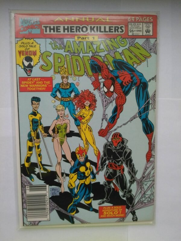 Komiks Amazing Spiderman Annual 26 1992 Venom Solo Story