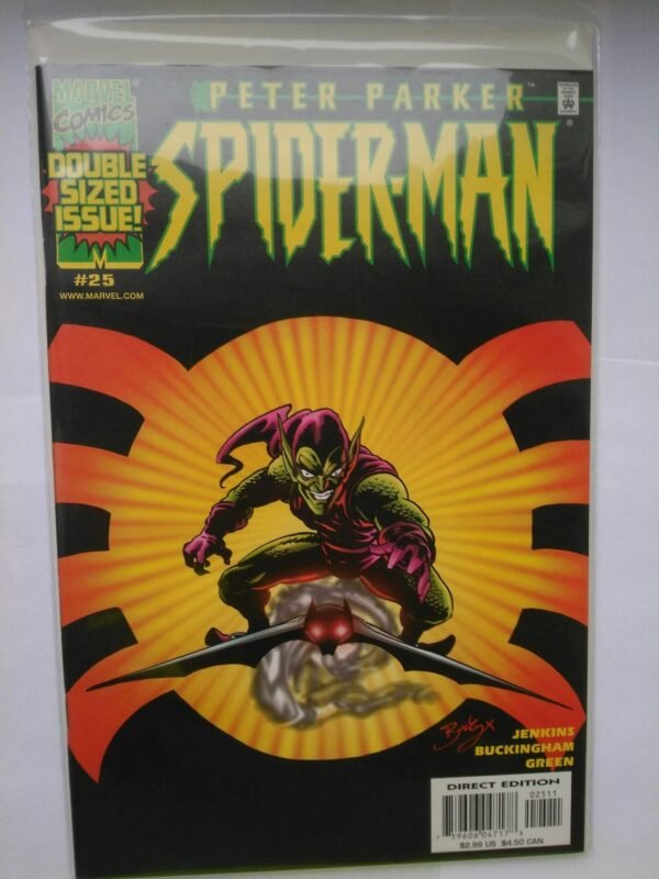 Komiks Peter Parker Spiderman 25 Double Sized 2001