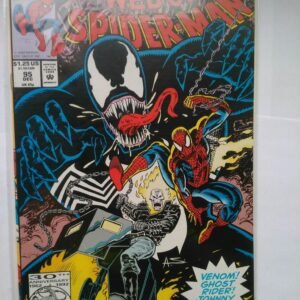 Komiks Web of Spiderman 95 Dec 1992 Venom