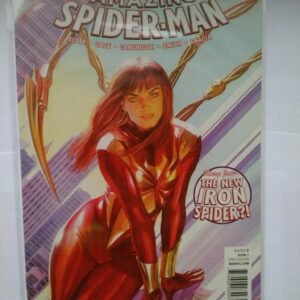 Komiks Amazing Spiderman 015 2016 Iron Spider Variant Cover