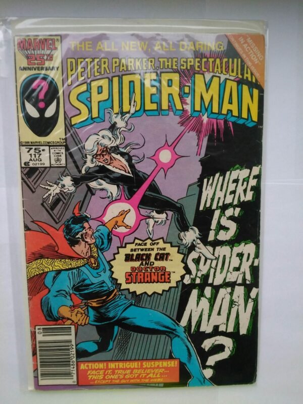 Komiks Spectacular Spiderman 117 Aug 1986
