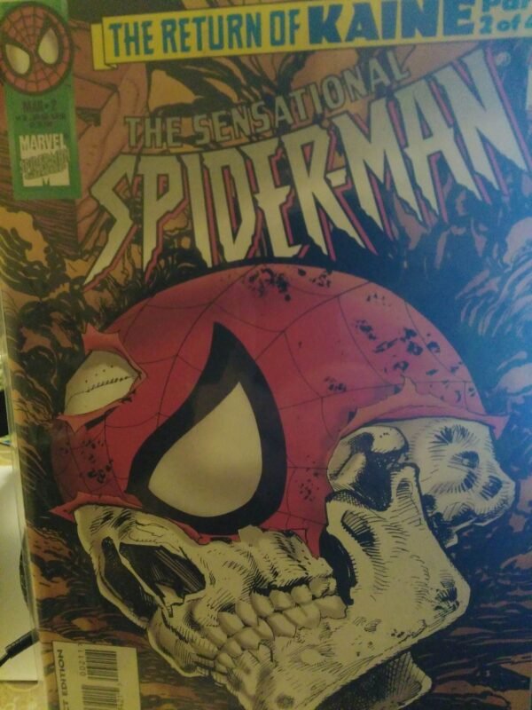Komiks Sensational Spiderman2 March 1996