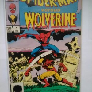 Komiks Spiderman vs Wolverine 1 Feb 1987