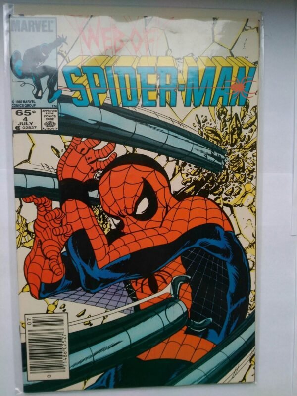 1994.jpg Komiks Web of Spiderman 4 July 1985