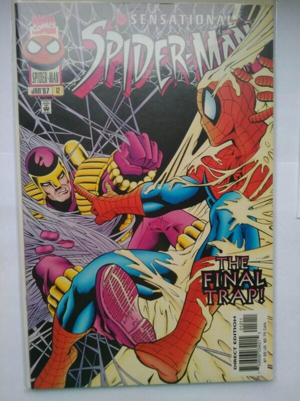Komiks Sensational Spiderman 12 January 1997