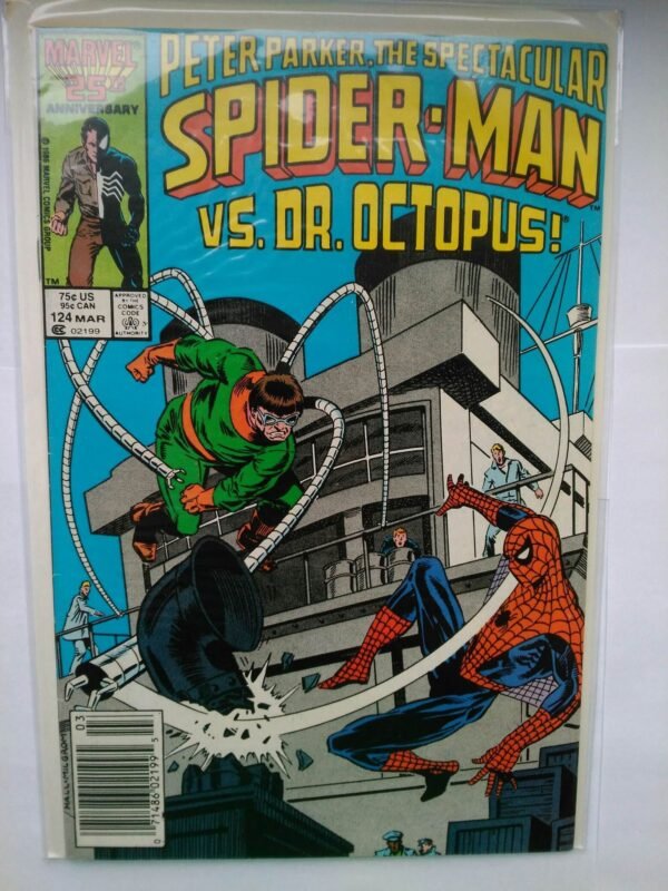 Komiks Spectacular Spiderman 124 March 1987