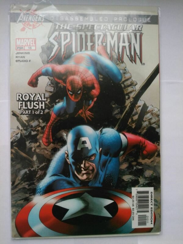 Komiks Spectacular Spiderman 15 16 Royal Flush 2004