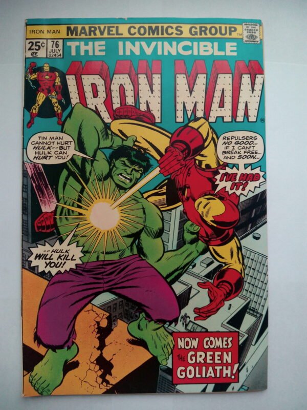 Komiks Iron Man 76 July 1975