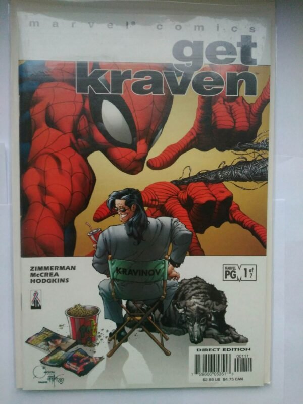 Komiks Spidermans Get Kraven 1-3 2002