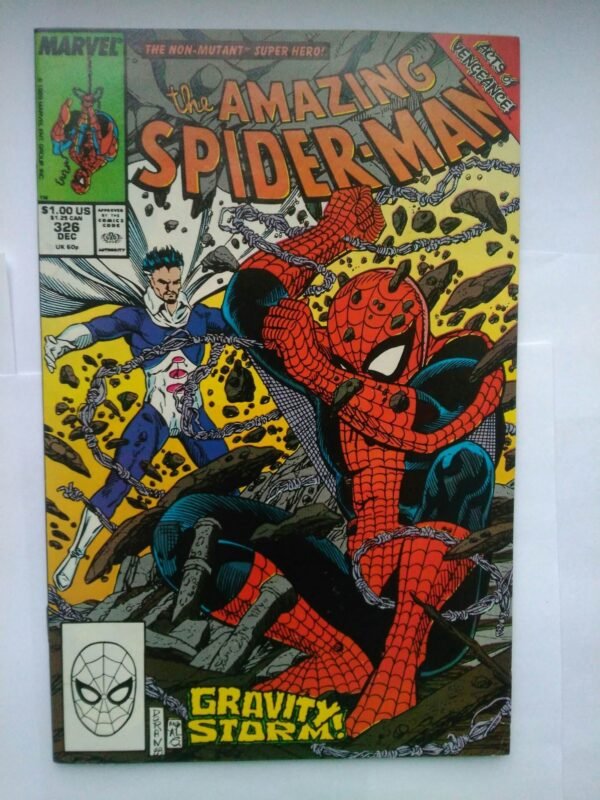 Komiks Amazing Spiderman 326 December 1989