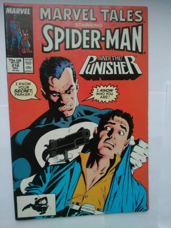Komiks Marvel Tales 218 December 1988 Punisher