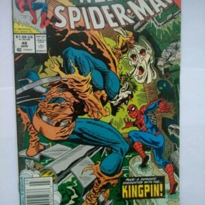 Komiks Web of Spiderman 48 March 1989 Origin of Hobgoblin II