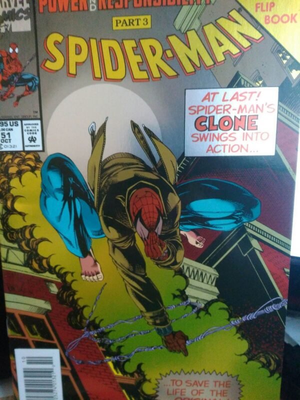 Komiks Spiderman 51 October 1994 Flip Book