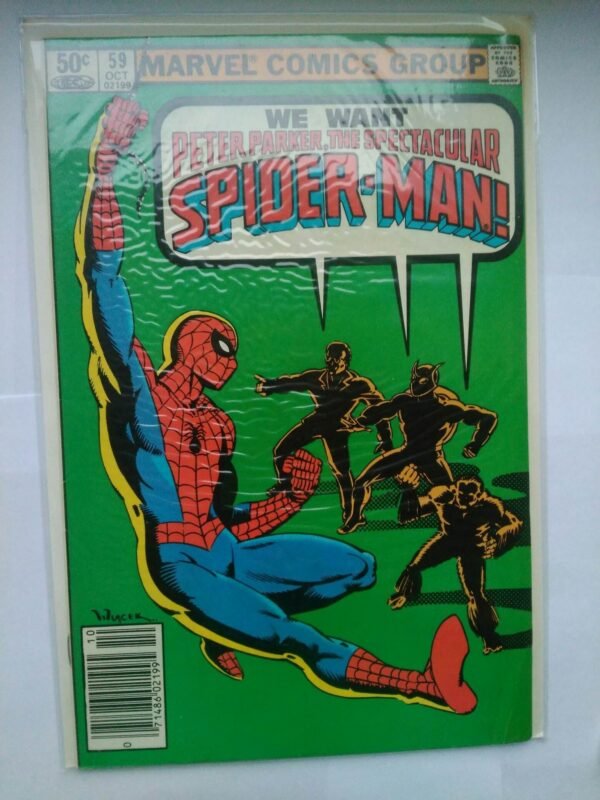 Komiks Spectacular Spiderman 59 October 1981