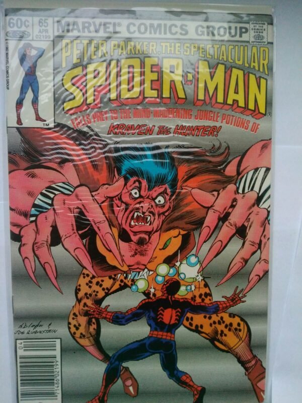 Komiks Spectacular Spiderman 65 April 1982