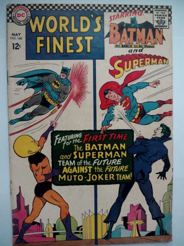 205.jpg Komiks Worlds Finest 166 May 1967