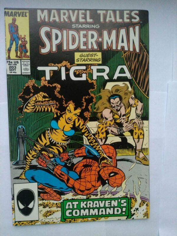 Komiks Marvel Tales 203 Sept 1987