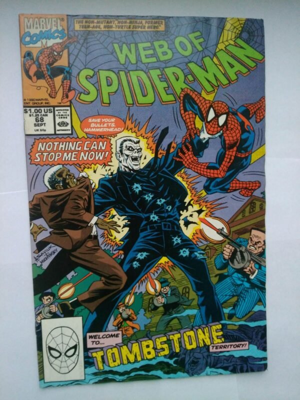 Komiks Web of Spiderman 68 Sept 1990