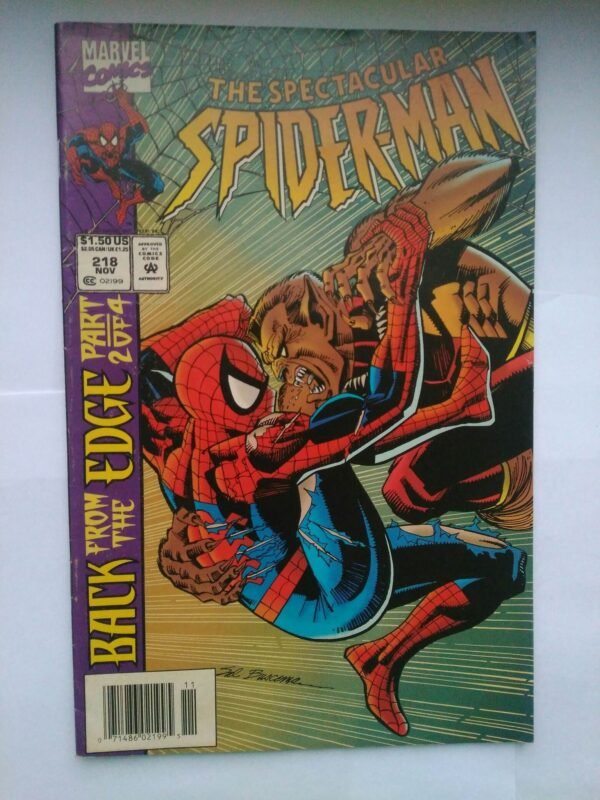 Komiks Spectacular Spiderman 218 Nov 1994