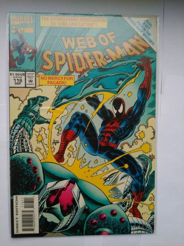Komiks Web of Spiderman 116 September 1994