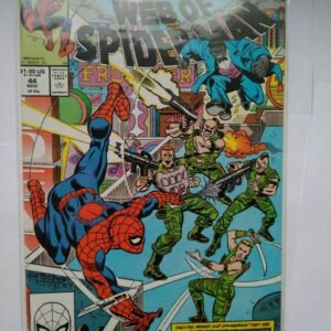 Komiks Web of Spiderman 44 November 1988 Hulk