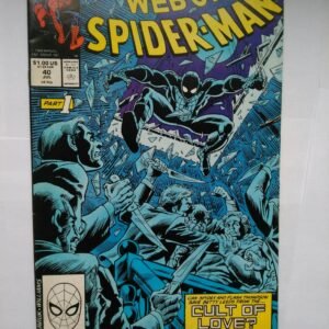 Komiks Web of Spiderman 40 July 1988