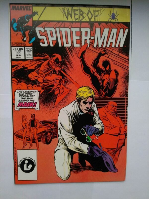 Komiks Web of Spiderman 30 September 1987