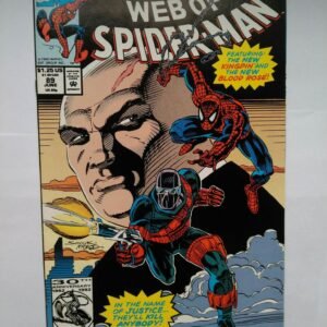 Komiks Web of Spiderman 89 June 1992 Kingpin