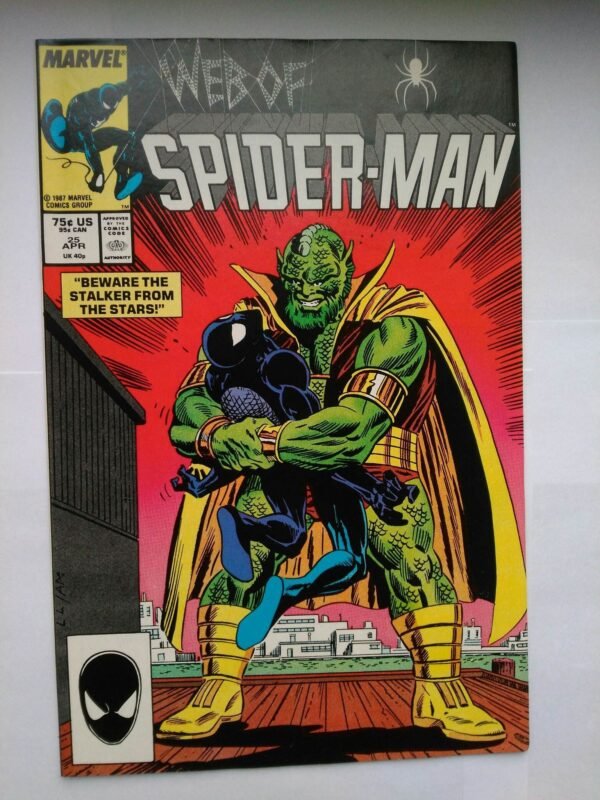 2077.jpg Komiks Web of Spiderman 25 April 1987