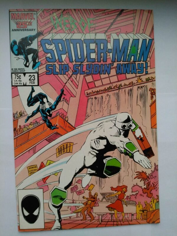 Komiks Web of Spiderman 23 February 1987