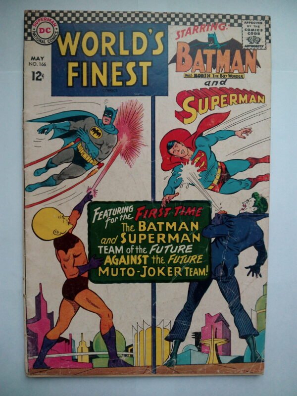 Komiks Worlds Finest 166 May 1967