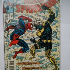 Komiks Web of Spiderman 108 January 1994