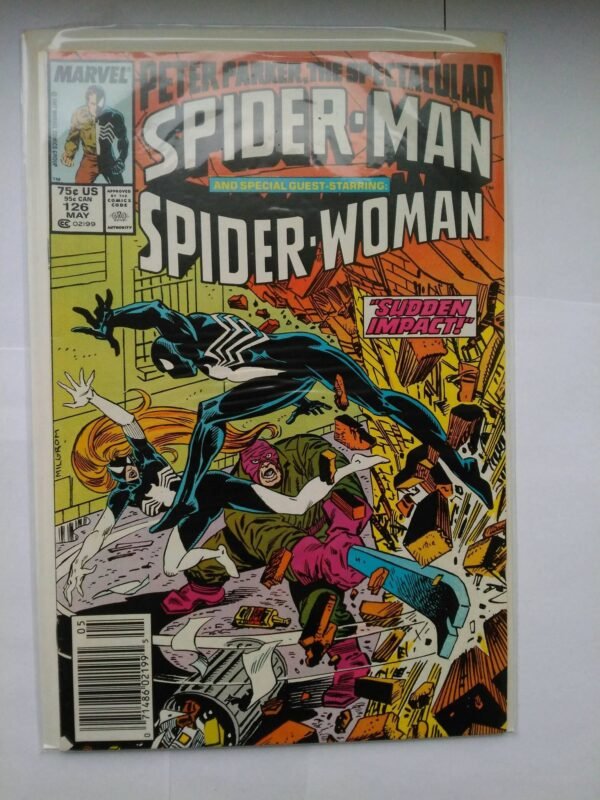 Komiks Spectacular Spiderman 126 May 1987