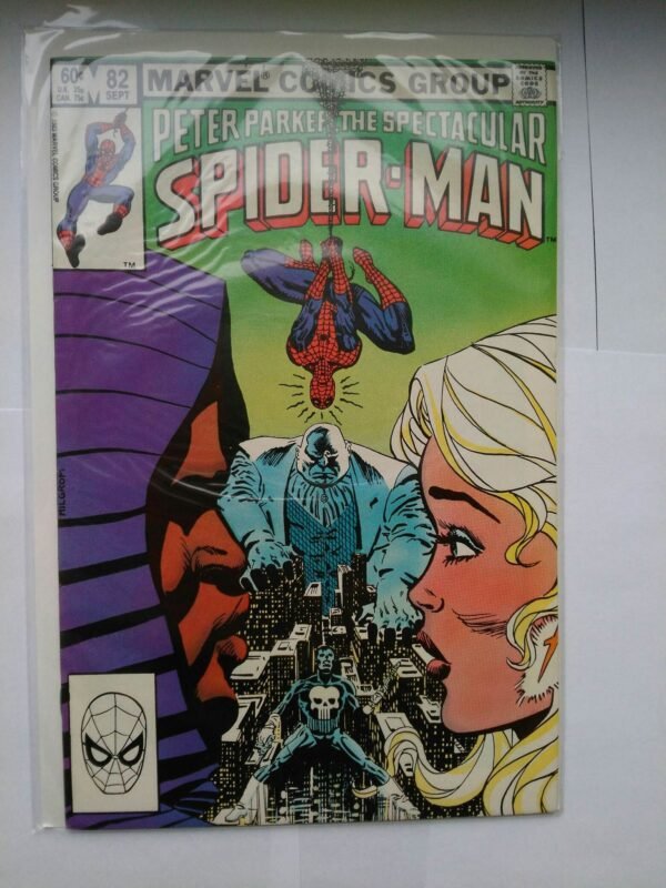 Komiks Spectacular Spiderman 82 September 1983 Punisher