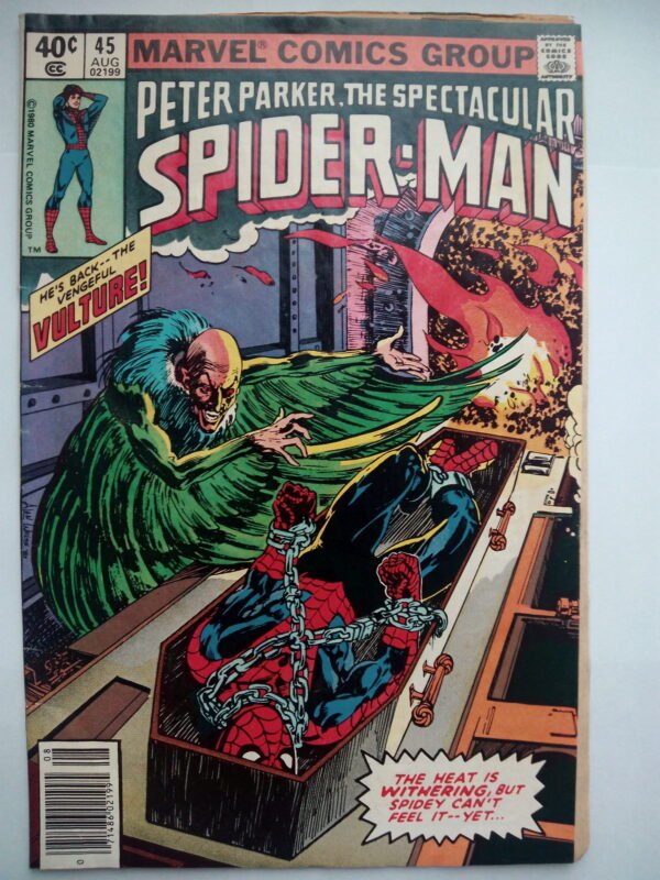 Komiks Spectacular Spiderman 45 August 1980
