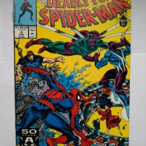 Komiks Deadly Foes of Spiderman 4 August 1991