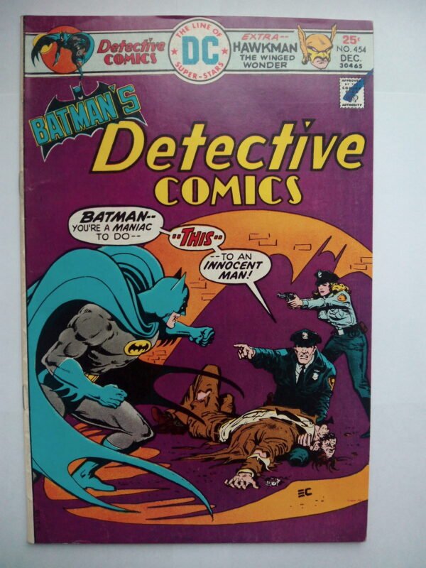 Komiks Detective Cocmics 454 December 1975