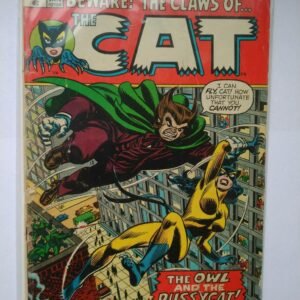 Komiks Beware the Claws of Cat 2 Jan 1973 2nd App Tigra