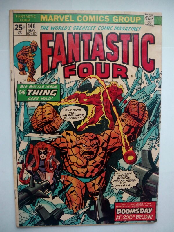 Komiks Fantastic Four 146 May 1974