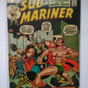 Komiks Submariner 59 March 1973 Namor vs Thor