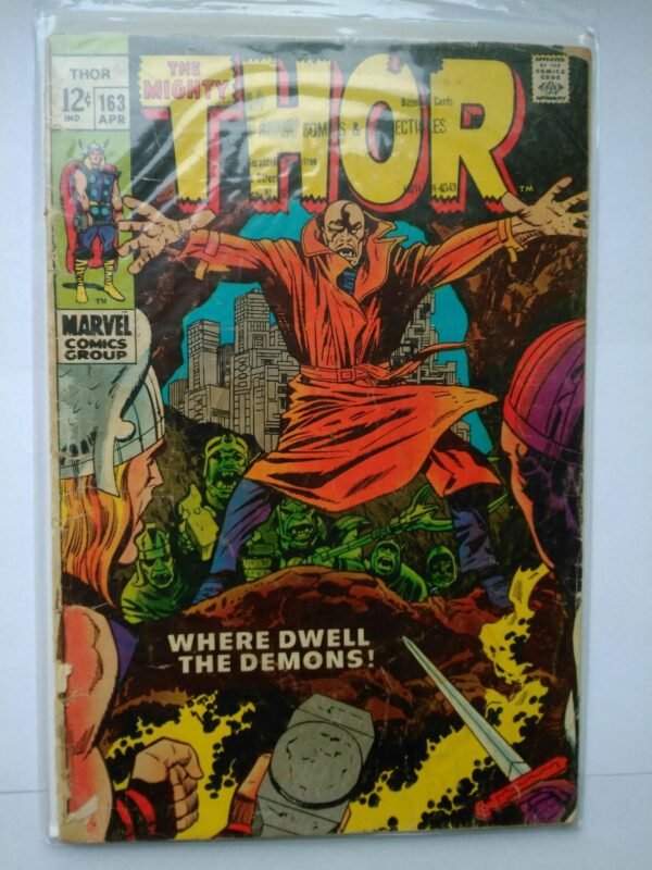 Komiks Thor 163 April 1969 2nd Adam Warlock