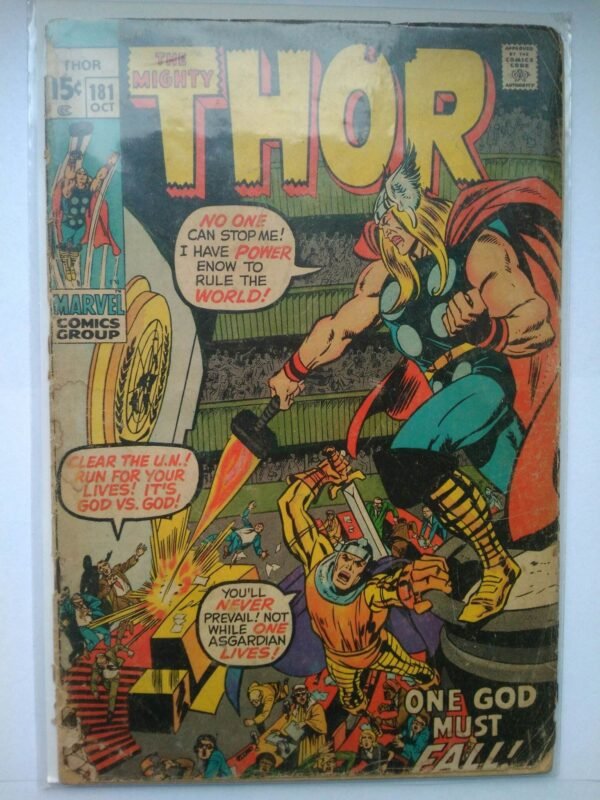 Komiks Thor 181 October 1970